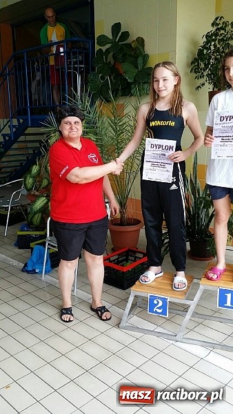 Zdjęcie w galerii na portalu naszraciborz.pl: Pływanie. Wiktoria Zub na podium  wiadomości z regionu