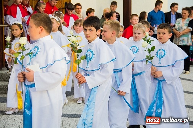 Zdjęcie w galerii na portalu naszraciborz.pl: W Sławikowie biskup poświęcił pomnik ku pamięci ofiar sprzed 125 lat wiadomości z regionu