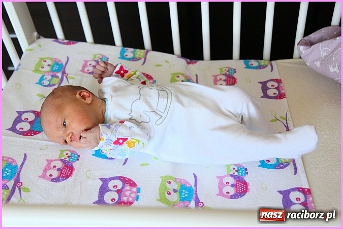 Zdjęcie w galerii na portalu naszraciborz.pl: Sylwia i Arek bardzo się radowali, kiedy na świecie swoją córeczkę witali! wiadomości z regionu