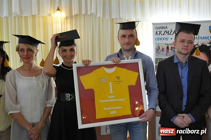 Zdjęcie w galerii na portalu naszraciborz.pl: Znamy krzyżanowickich liderów przedsiębiorczości wiadomości z regionu