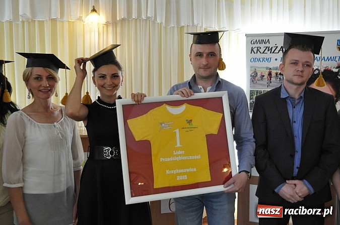 Zdjęcie w galerii na portalu naszraciborz.pl: Znamy krzyżanowickich liderów przedsiębiorczości wiadomości z regionu