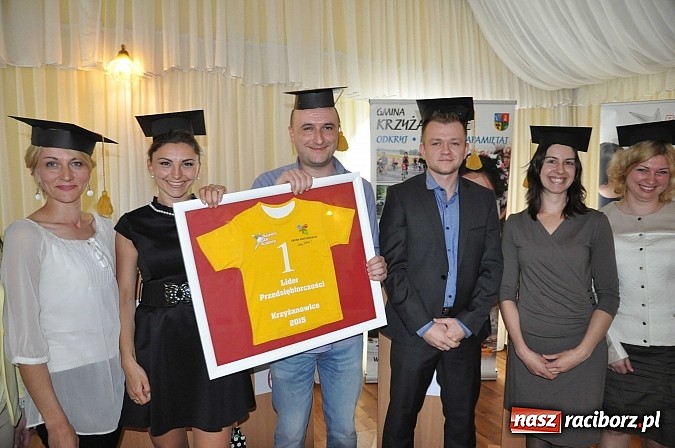 Zdjęcie w galerii na portalu naszraciborz.pl: Znamy krzyżanowickich liderów przedsiębiorczości wiadomości z regionu