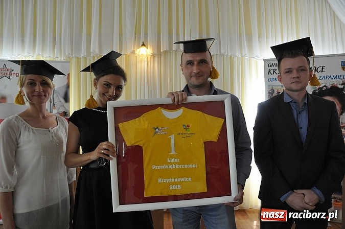 Zdjęcie w galerii na portalu naszraciborz.pl: Znamy krzyżanowickich liderów przedsiębiorczości wiadomości z regionu