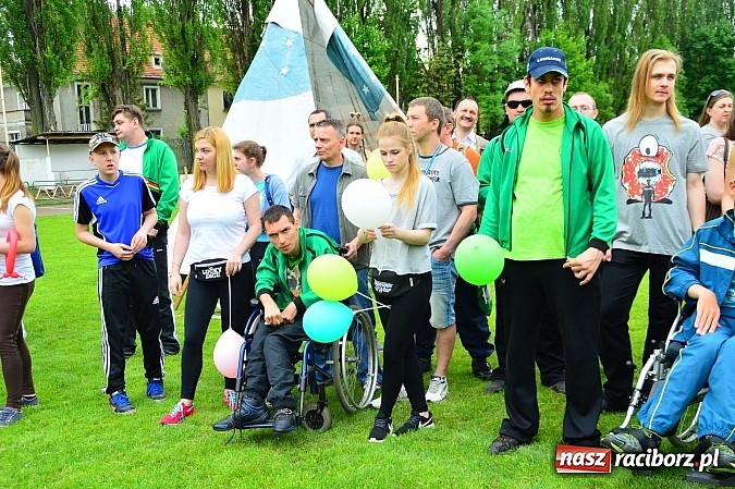 Zdjęcie w galerii na portalu naszraciborz.pl: XVIII Igrzyska Sportowe Dzieci i Młodzieży Niepełnosprawnej Sport ku radości wiadomości z regionu