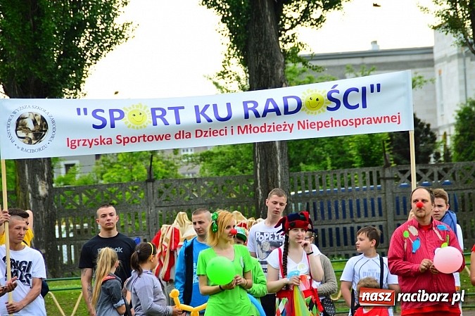 Zdjęcie w galerii na portalu naszraciborz.pl: XVIII Igrzyska Sportowe Dzieci i Młodzieży Niepełnosprawnej Sport ku radości wiadomości z regionu