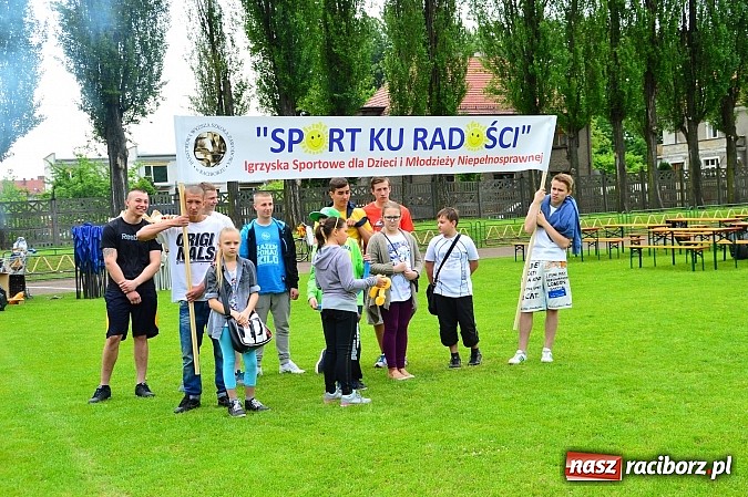 Zdjęcie w galerii na portalu naszraciborz.pl: XVIII Igrzyska Sportowe Dzieci i Młodzieży Niepełnosprawnej Sport ku radości wiadomości z regionu