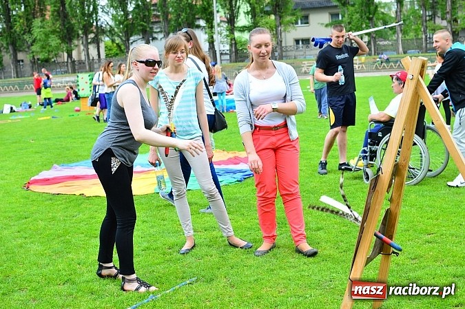 Zdjęcie w galerii na portalu naszraciborz.pl: XVIII Igrzyska Sportowe Dzieci i Młodzieży Niepełnosprawnej Sport ku radości wiadomości z regionu
