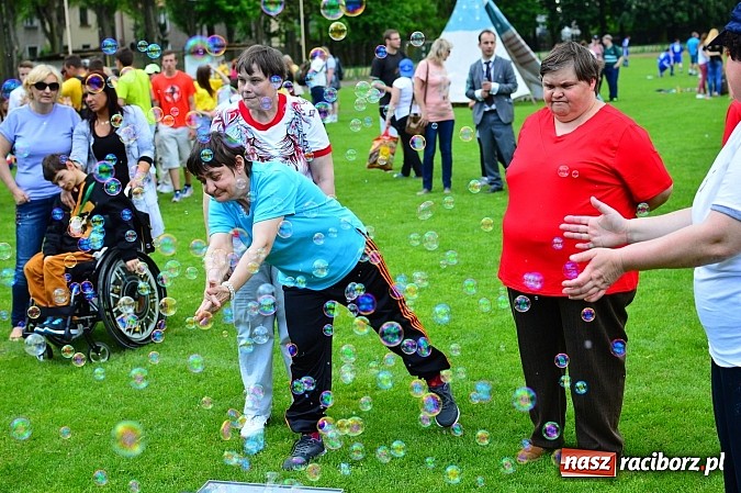 Zdjęcie w galerii na portalu naszraciborz.pl: XVIII Igrzyska Sportowe Dzieci i Młodzieży Niepełnosprawnej Sport ku radości wiadomości z regionu