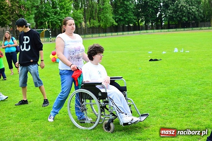 Zdjęcie w galerii na portalu naszraciborz.pl: XVIII Igrzyska Sportowe Dzieci i Młodzieży Niepełnosprawnej Sport ku radości wiadomości z regionu
