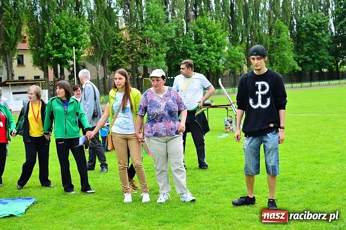 Zdjęcie w galerii na portalu naszraciborz.pl: XVIII Igrzyska Sportowe Dzieci i Młodzieży Niepełnosprawnej Sport ku radości wiadomości z regionu