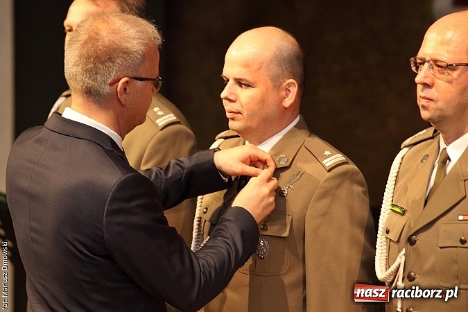 Zdjęcie w galerii na portalu naszraciborz.pl: Uroczyste obchody XXIV rocznicy powstania Straży Granicznej wiadomości z regionu