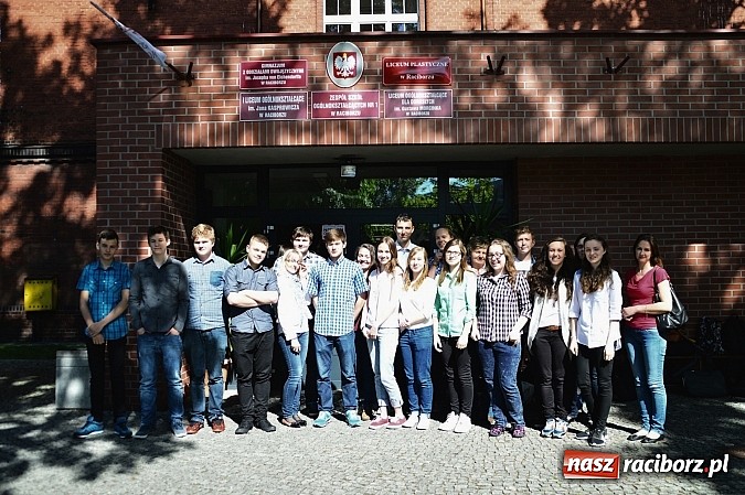 Zdjęcie w galerii na portalu naszraciborz.pl: Uczniowie gimnazjum przy Kasprowicza z niemieckim za pan brat wiadomości z regionu