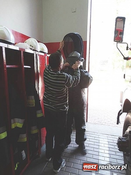 Zdjęcie w galerii na portalu naszraciborz.pl: Przedszkolaki z Budzisk w OSP  wiadomości z regionu