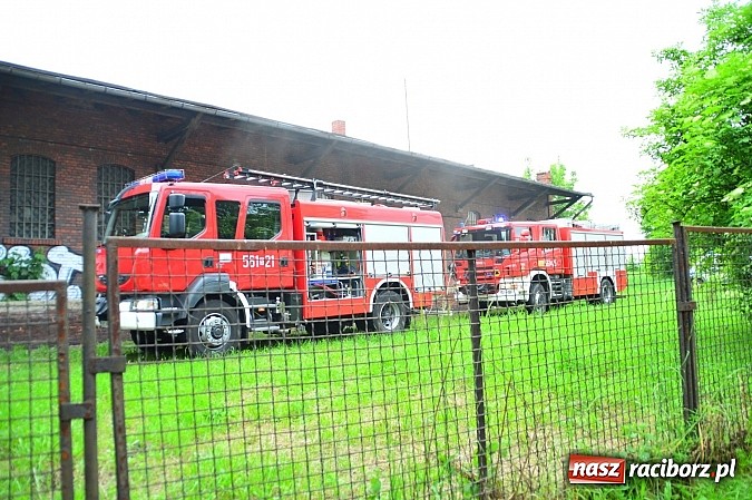 Zdjęcie w galerii na portalu naszraciborz.pl: Zaprószenie ognia na Kościuszki w Raciborzu wiadomości z regionu