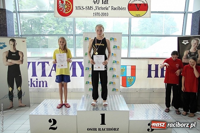 Zdjęcie w galerii na portalu naszraciborz.pl: XII Międzynarodowe Zawody Pływackie o Puchar Prezesa MKS-SMS Victoria Racib&oacute;rz wiadomości z regionu