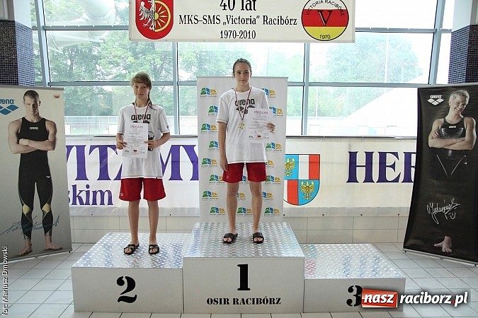 Zdjęcie w galerii na portalu naszraciborz.pl: XII Międzynarodowe Zawody Pływackie o Puchar Prezesa MKS-SMS Victoria Racib&oacute;rz wiadomości z regionu