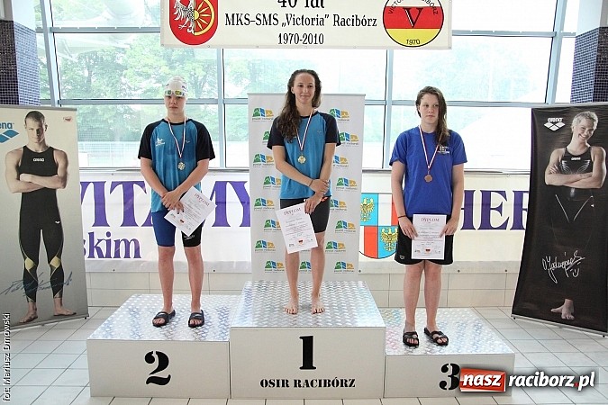 Zdjęcie w galerii na portalu naszraciborz.pl: XII Międzynarodowe Zawody Pływackie o Puchar Prezesa MKS-SMS Victoria Racib&oacute;rz wiadomości z regionu