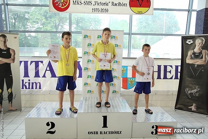 Zdjęcie w galerii na portalu naszraciborz.pl: XII Międzynarodowe Zawody Pływackie o Puchar Prezesa MKS-SMS Victoria Racib&oacute;rz wiadomości z regionu