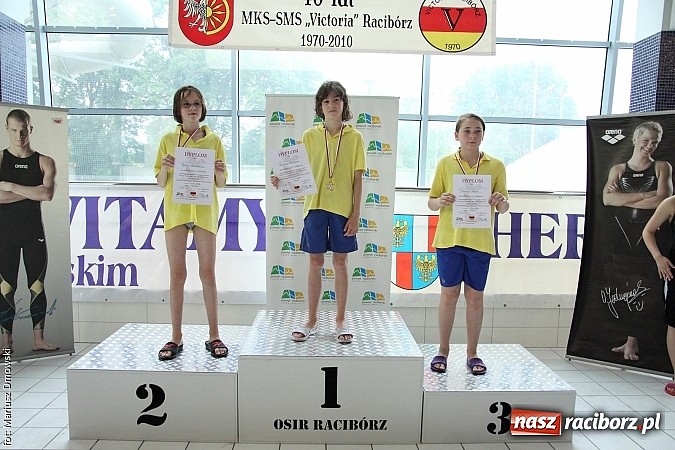 Zdjęcie w galerii na portalu naszraciborz.pl: XII Międzynarodowe Zawody Pływackie o Puchar Prezesa MKS-SMS Victoria Racib&oacute;rz wiadomości z regionu