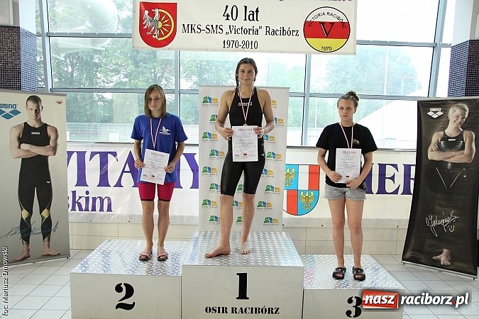Zdjęcie w galerii na portalu naszraciborz.pl: XII Międzynarodowe Zawody Pływackie o Puchar Prezesa MKS-SMS Victoria Racib&oacute;rz wiadomości z regionu