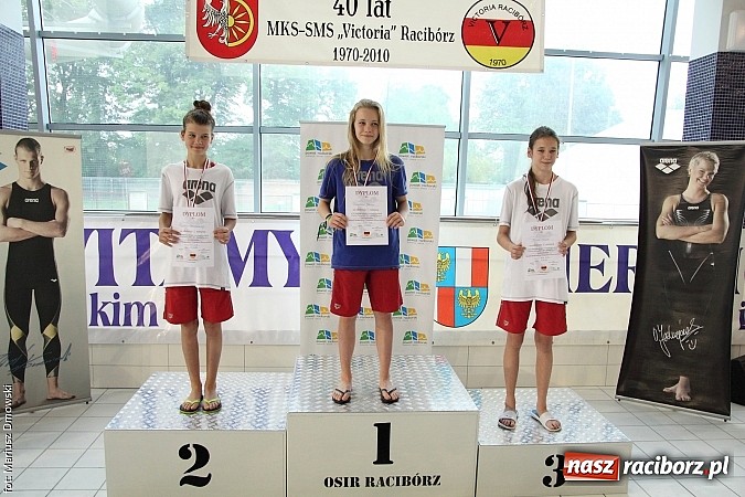 Zdjęcie w galerii na portalu naszraciborz.pl: XII Międzynarodowe Zawody Pływackie o Puchar Prezesa MKS-SMS Victoria Racib&oacute;rz wiadomości z regionu