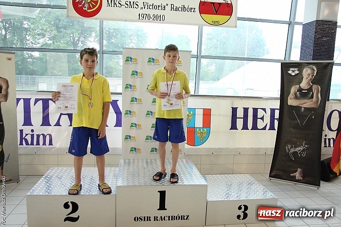 Zdjęcie w galerii na portalu naszraciborz.pl: XII Międzynarodowe Zawody Pływackie o Puchar Prezesa MKS-SMS Victoria Racib&oacute;rz wiadomości z regionu