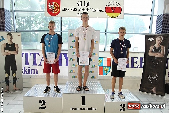 Zdjęcie w galerii na portalu naszraciborz.pl: XII Międzynarodowe Zawody Pływackie o Puchar Prezesa MKS-SMS Victoria Racib&oacute;rz wiadomości z regionu