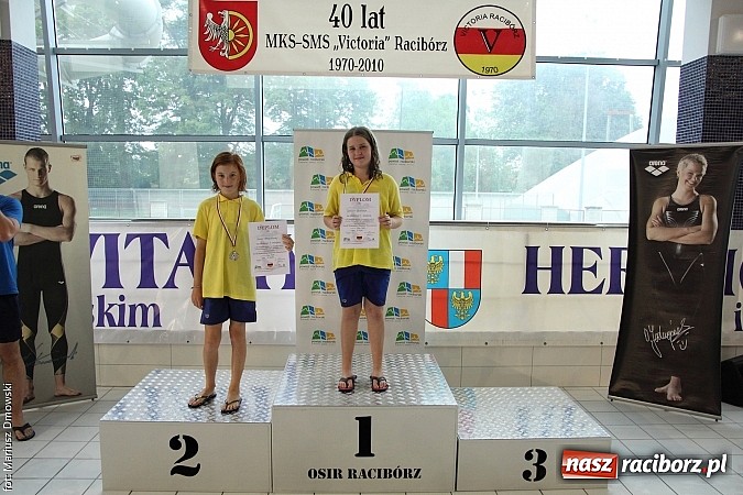 Zdjęcie w galerii na portalu naszraciborz.pl: XII Międzynarodowe Zawody Pływackie o Puchar Prezesa MKS-SMS Victoria Racib&oacute;rz wiadomości z regionu