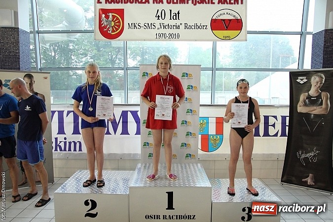 Zdjęcie w galerii na portalu naszraciborz.pl: XII Międzynarodowe Zawody Pływackie o Puchar Prezesa MKS-SMS Victoria Racib&oacute;rz wiadomości z regionu