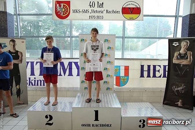 Zdjęcie w galerii na portalu naszraciborz.pl: XII Międzynarodowe Zawody Pływackie o Puchar Prezesa MKS-SMS Victoria Racib&oacute;rz wiadomości z regionu