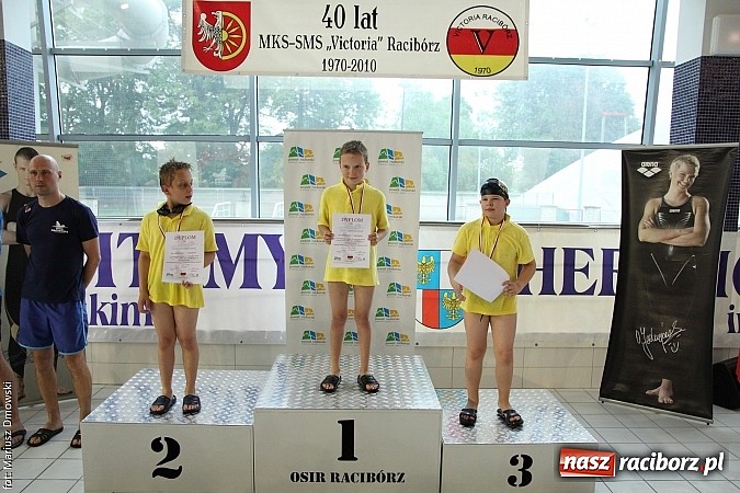 Zdjęcie w galerii na portalu naszraciborz.pl: XII Międzynarodowe Zawody Pływackie o Puchar Prezesa MKS-SMS Victoria Racib&oacute;rz wiadomości z regionu