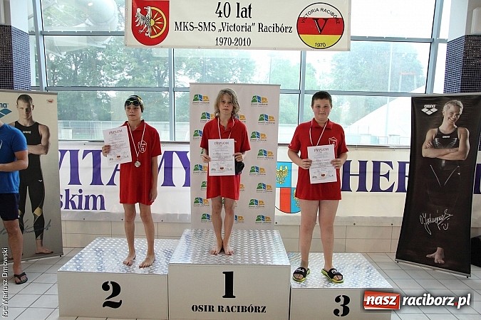 Zdjęcie w galerii na portalu naszraciborz.pl: XII Międzynarodowe Zawody Pływackie o Puchar Prezesa MKS-SMS Victoria Racib&oacute;rz wiadomości z regionu