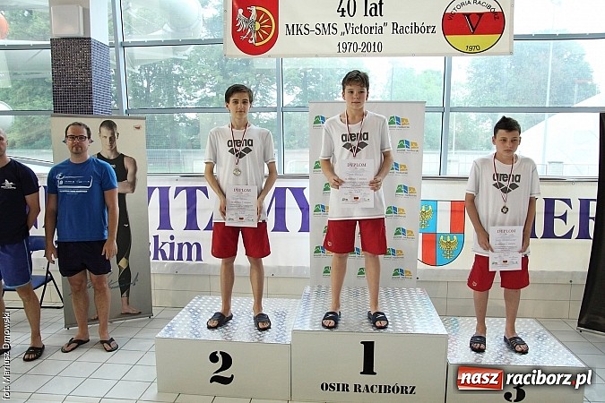 Zdjęcie w galerii na portalu naszraciborz.pl: XII Międzynarodowe Zawody Pływackie o Puchar Prezesa MKS-SMS Victoria Racib&oacute;rz wiadomości z regionu