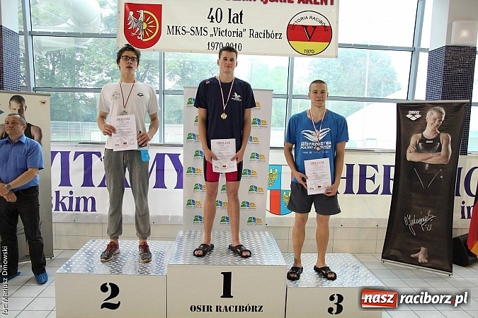Zdjęcie w galerii na portalu naszraciborz.pl: XII Międzynarodowe Zawody Pływackie o Puchar Prezesa MKS-SMS Victoria Racib&oacute;rz wiadomości z regionu