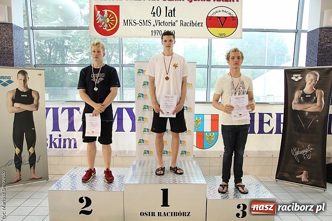 Zdjęcie w galerii na portalu naszraciborz.pl: XII Międzynarodowe Zawody Pływackie o Puchar Prezesa MKS-SMS Victoria Racib&oacute;rz wiadomości z regionu