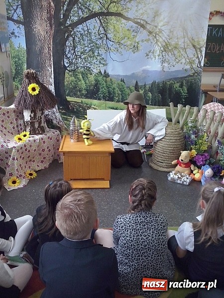 Zdjęcie w galerii na portalu naszraciborz.pl: Oko w oko z pszczołami w szkole na Ostrogu  wiadomości z regionu