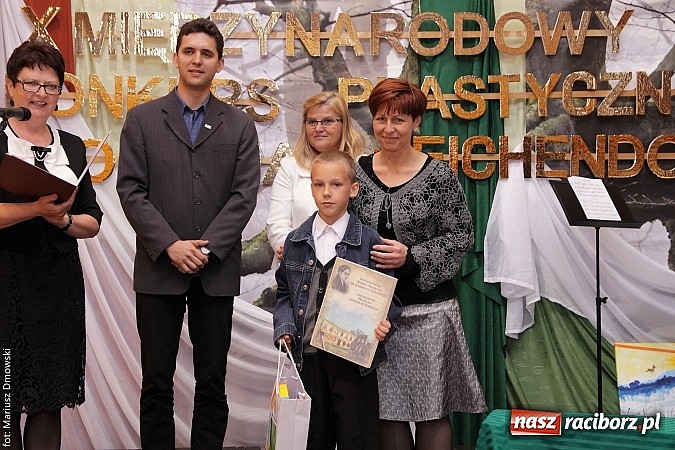 Zdjęcie w galerii na portalu naszraciborz.pl: Uroczyste rozstrzygnięcie Jubileuszowego Konkursu Plastycznego im. Eichendorffa wiadomości z regionu