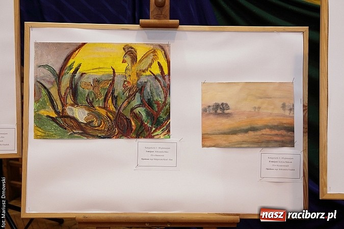 Zdjęcie w galerii na portalu naszraciborz.pl: Uroczyste rozstrzygnięcie Jubileuszowego Konkursu Plastycznego im. Eichendorffa wiadomości z regionu