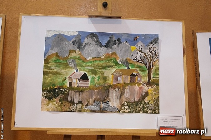 Zdjęcie w galerii na portalu naszraciborz.pl: Uroczyste rozstrzygnięcie Jubileuszowego Konkursu Plastycznego im. Eichendorffa wiadomości z regionu