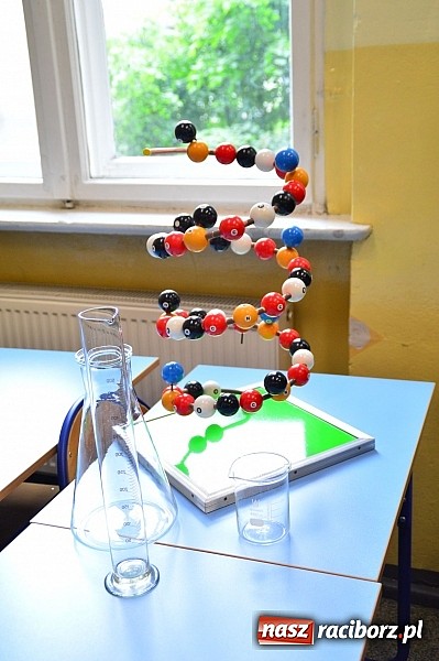 Zdjęcie w galerii na portalu naszraciborz.pl: Klasy chemiczne w Zespole Szkół Zawodowych pod patronatem Policji wiadomości z regionu