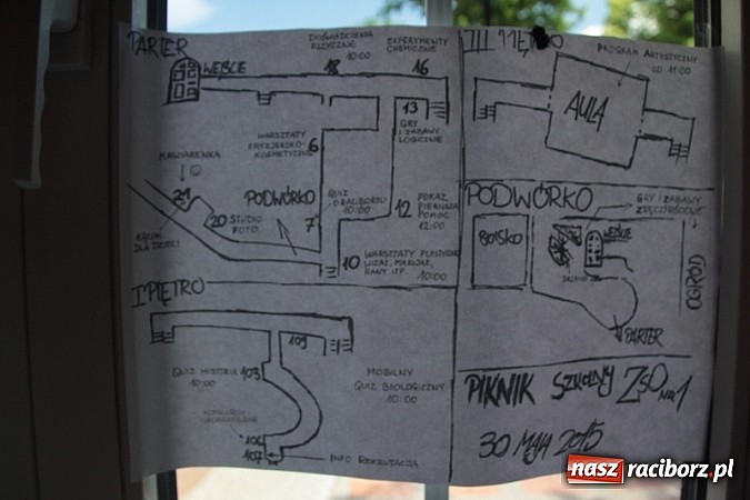 Zdjęcie w galerii na portalu naszraciborz.pl: Piknik szkolny w ZSO nr 1 przy Kasprowicza  wiadomości z regionu