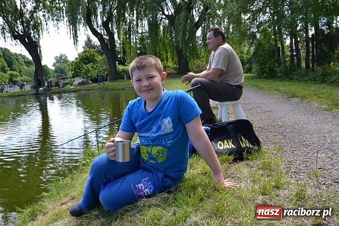 Zdjęcie w galerii na portalu naszraciborz.pl: Wielkie połowy na Trzecioku, czyli wędkarze dzieciom  wiadomości z regionu