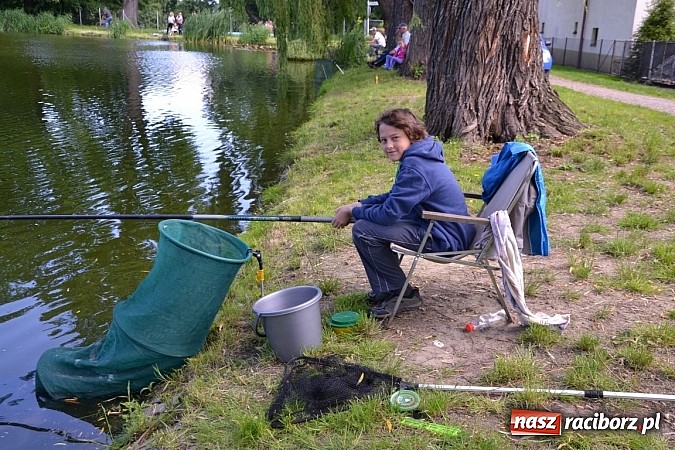 Zdjęcie w galerii na portalu naszraciborz.pl: Wielkie połowy na Trzecioku, czyli wędkarze dzieciom  wiadomości z regionu