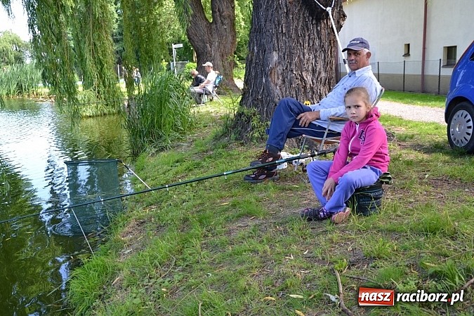 Zdjęcie w galerii na portalu naszraciborz.pl: Wielkie połowy na Trzecioku, czyli wędkarze dzieciom  wiadomości z regionu