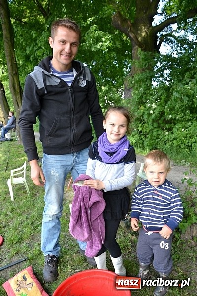 Zdjęcie w galerii na portalu naszraciborz.pl: Wielkie połowy na Trzecioku, czyli wędkarze dzieciom  wiadomości z regionu