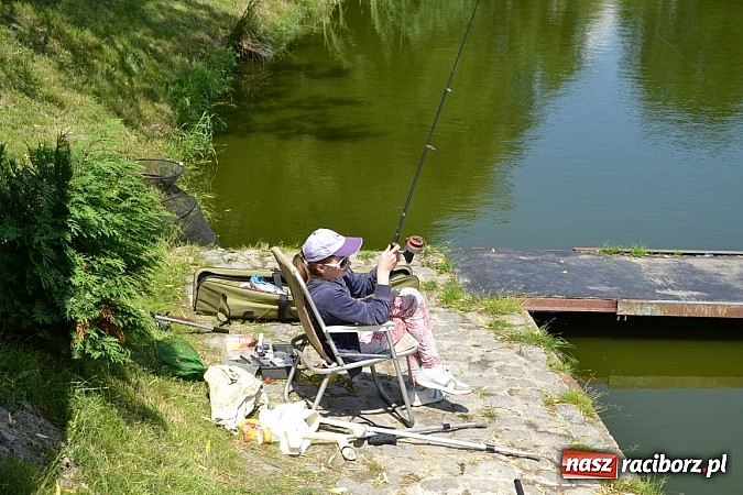 Zdjęcie w galerii na portalu naszraciborz.pl: Wielkie połowy na Trzecioku, czyli wędkarze dzieciom  wiadomości z regionu