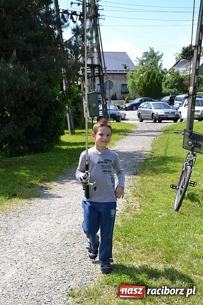 Zdjęcie w galerii na portalu naszraciborz.pl: Wielkie połowy na Trzecioku, czyli wędkarze dzieciom  wiadomości z regionu