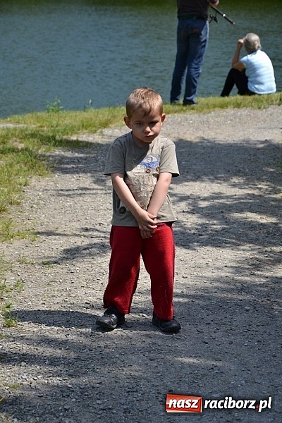 Zdjęcie w galerii na portalu naszraciborz.pl: Wielkie połowy na Trzecioku, czyli wędkarze dzieciom  wiadomości z regionu