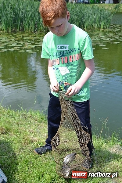 Zdjęcie w galerii na portalu naszraciborz.pl: Wielkie połowy na Trzecioku, czyli wędkarze dzieciom  wiadomości z regionu