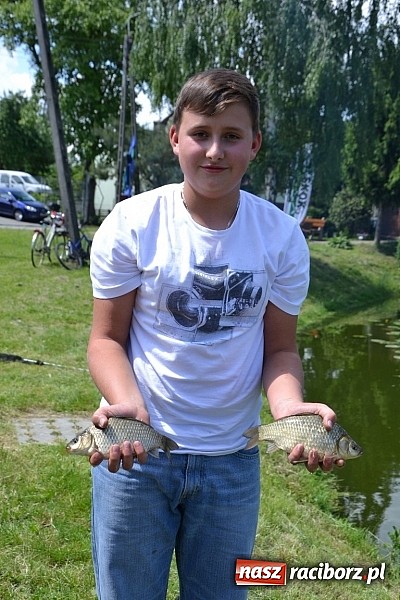 Zdjęcie w galerii na portalu naszraciborz.pl: Wielkie połowy na Trzecioku, czyli wędkarze dzieciom  wiadomości z regionu